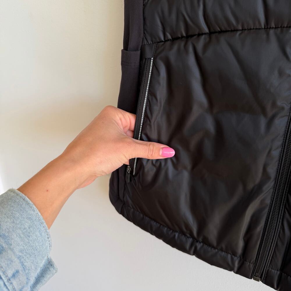 Lululemon Down For A Run Vest II Zip Up Black 8 NWT - Picture 10 of 13